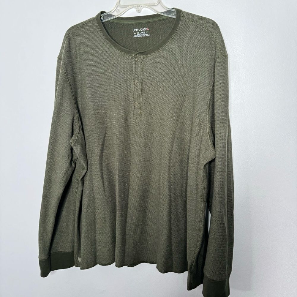 Untuckit green shirt size XXL